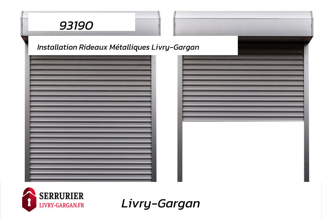 Rideau Métallique Livry-Gargan (93190) : Installation, Dépannage & Motorisation 24/7