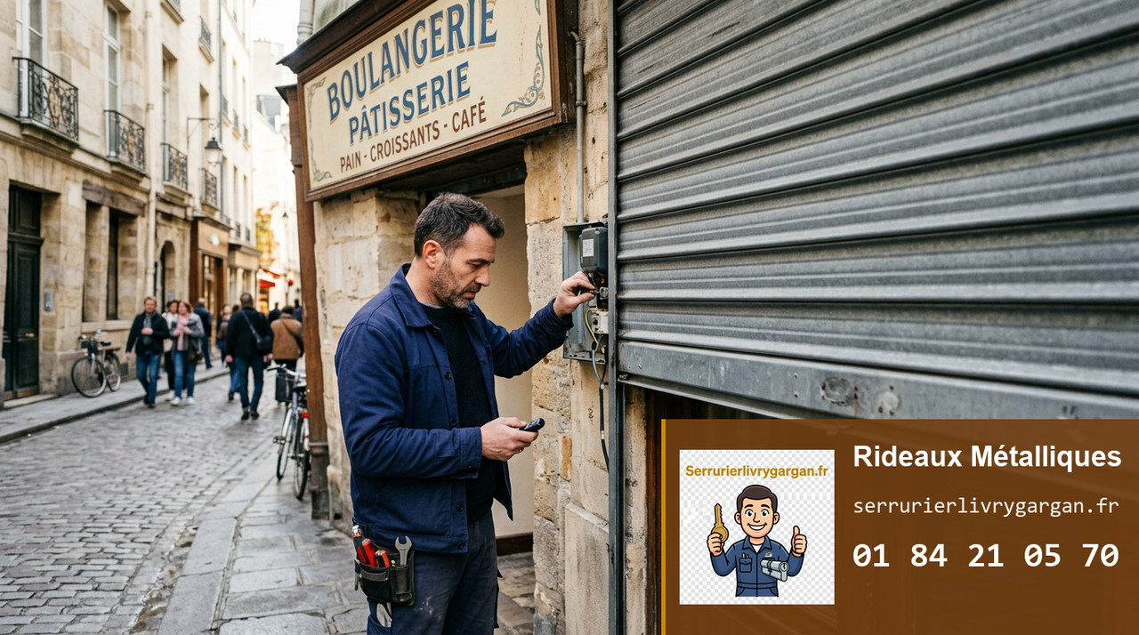 Serrurier Livry-Gargan — Rideaux Métalliques à Livry-Gargan (93190)